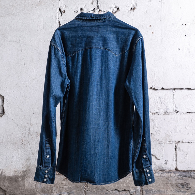Jeans skjorte "Roper shirt" Jeans skjorte "Roper shirt"